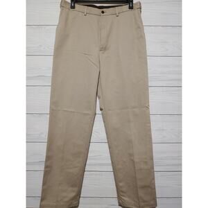 Mens Haggar Khaki Pants sz 36/34